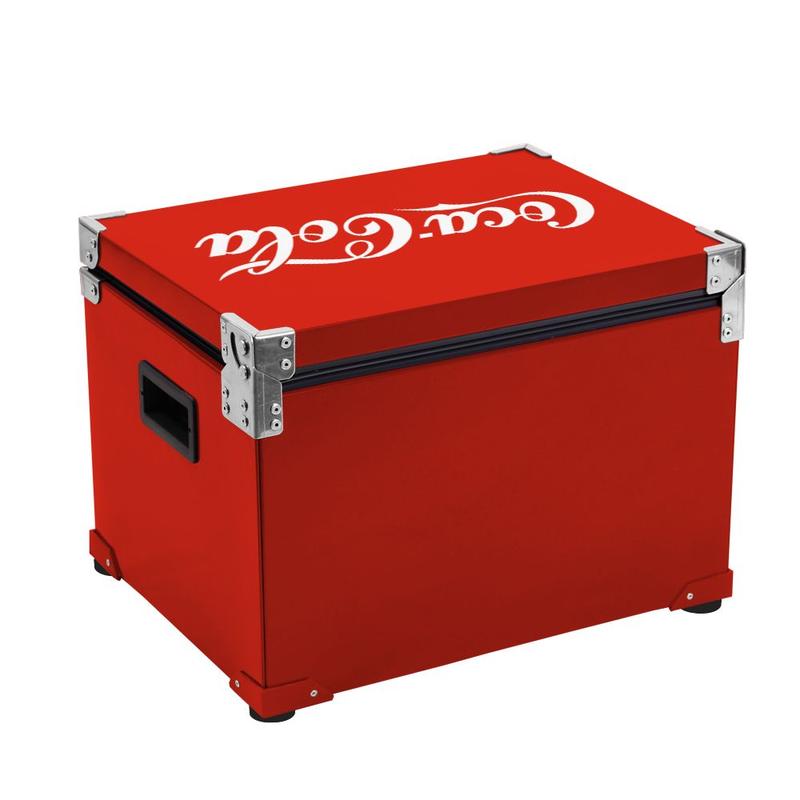 Caixa Térmicas Cooler 30 Litros em Metal Logo Coca-Cola - Sete